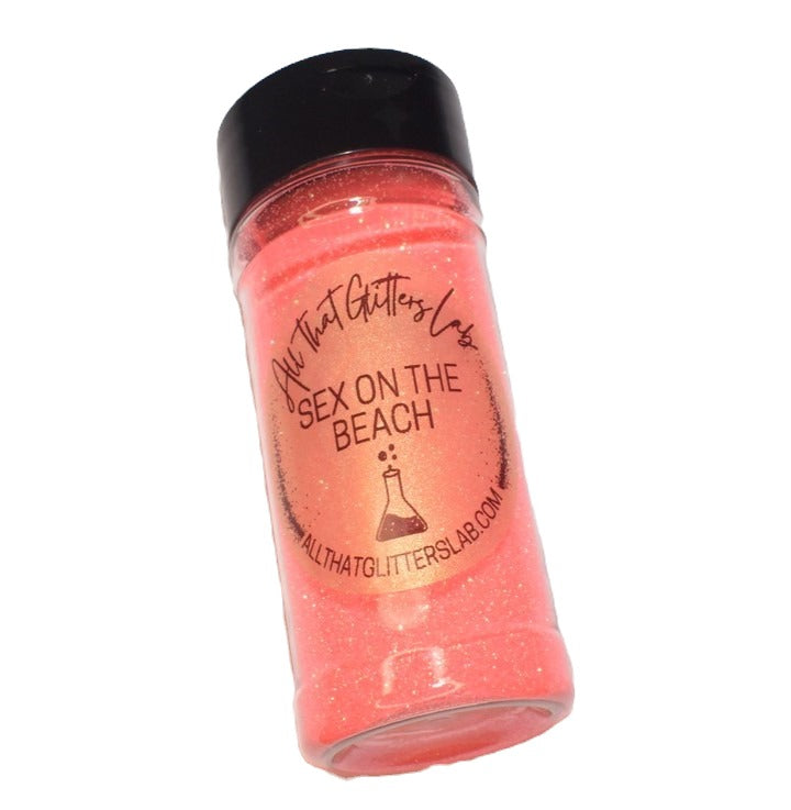 Sex on the Beach orange iridescent fine glitter