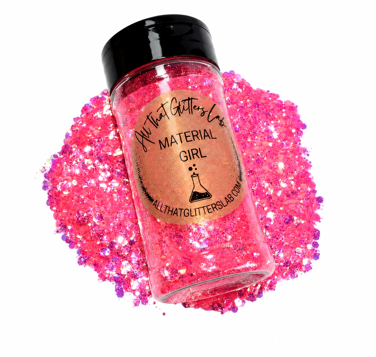 Material Girl glitter