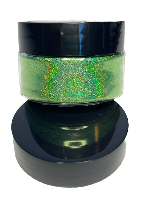 Green Matcha Cocktail green holographic micro fine glitter