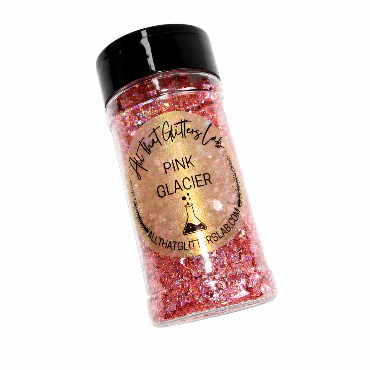 Pink Glacier glitter