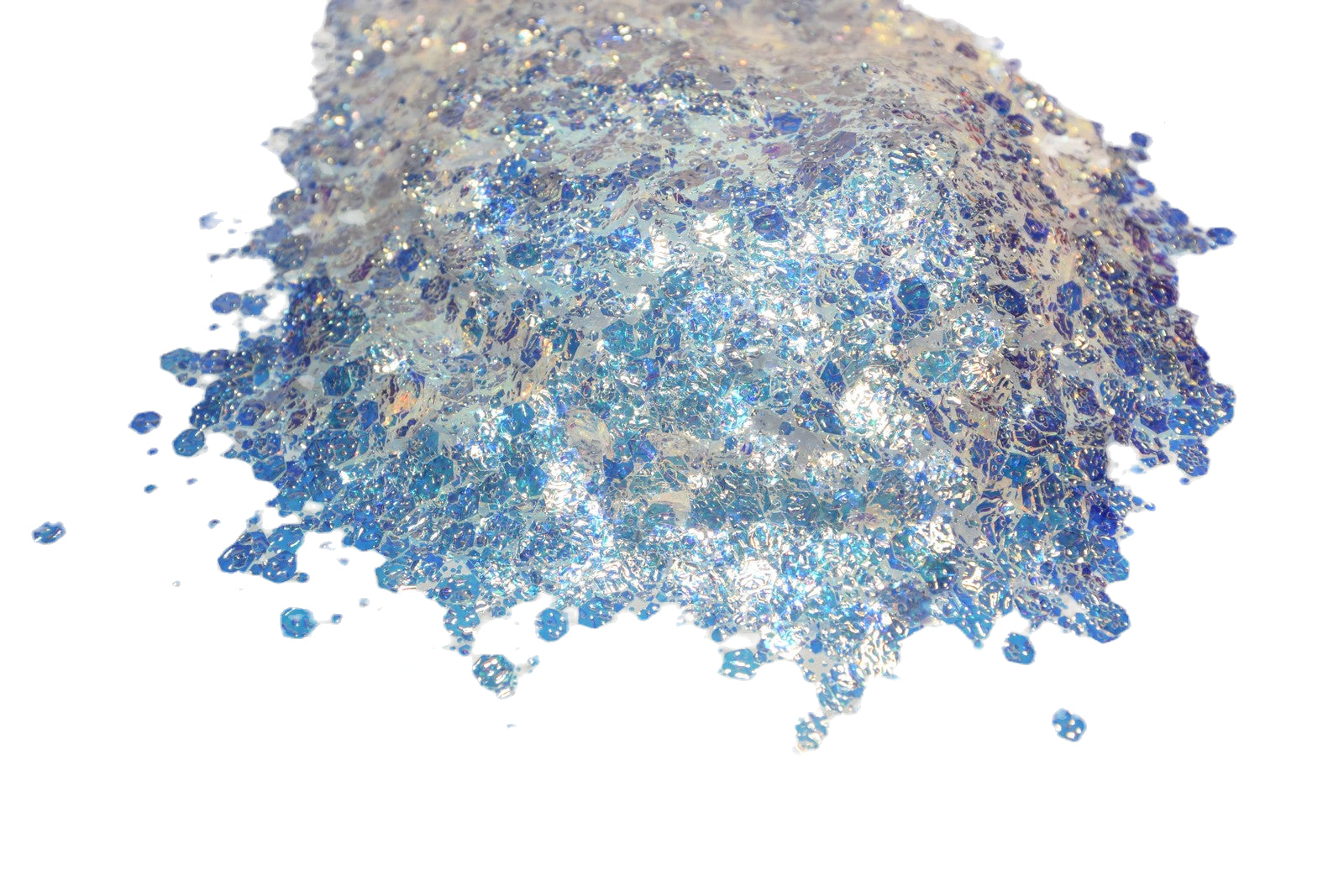 Milk Punch Cocktail white iridescent chunky mix glitter
