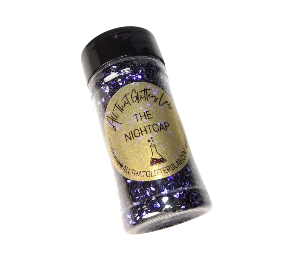 The Nightcap blue diamond glitter