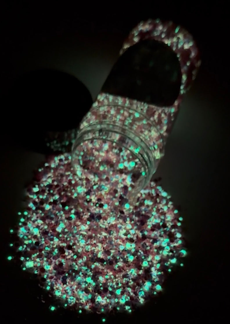 Springtime Lovah pink chunky mix glitter