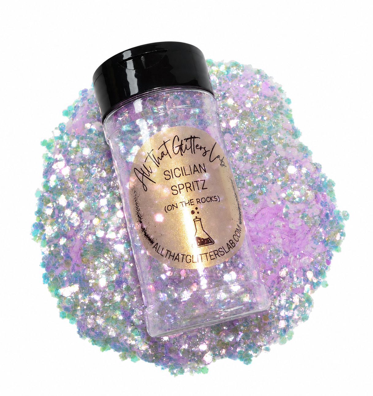 Sicilian Spritz (On The Rocks) glitter