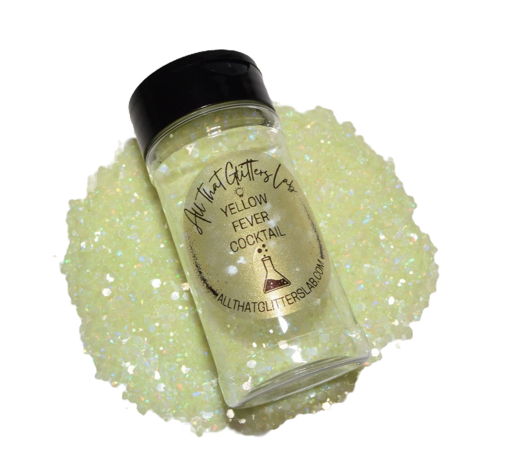 Yellow Fever Cocktail glitter