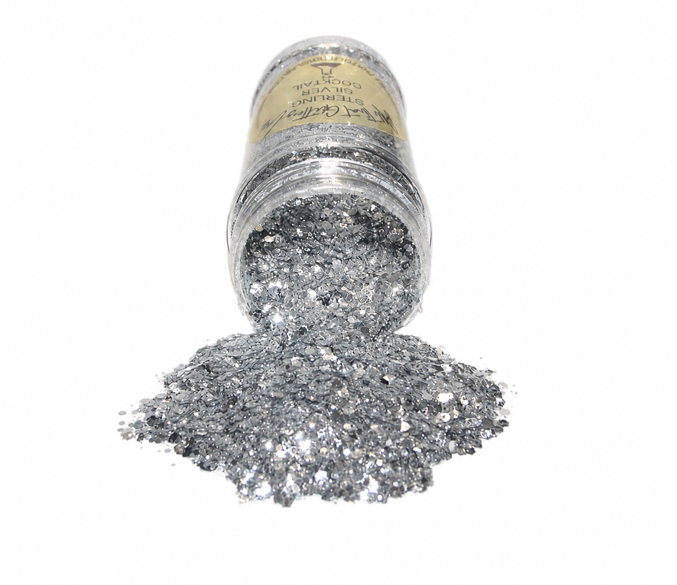 Sterling Silver Cocktail glitter