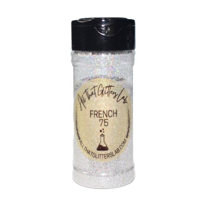French 75 silver holographic fine glitter
