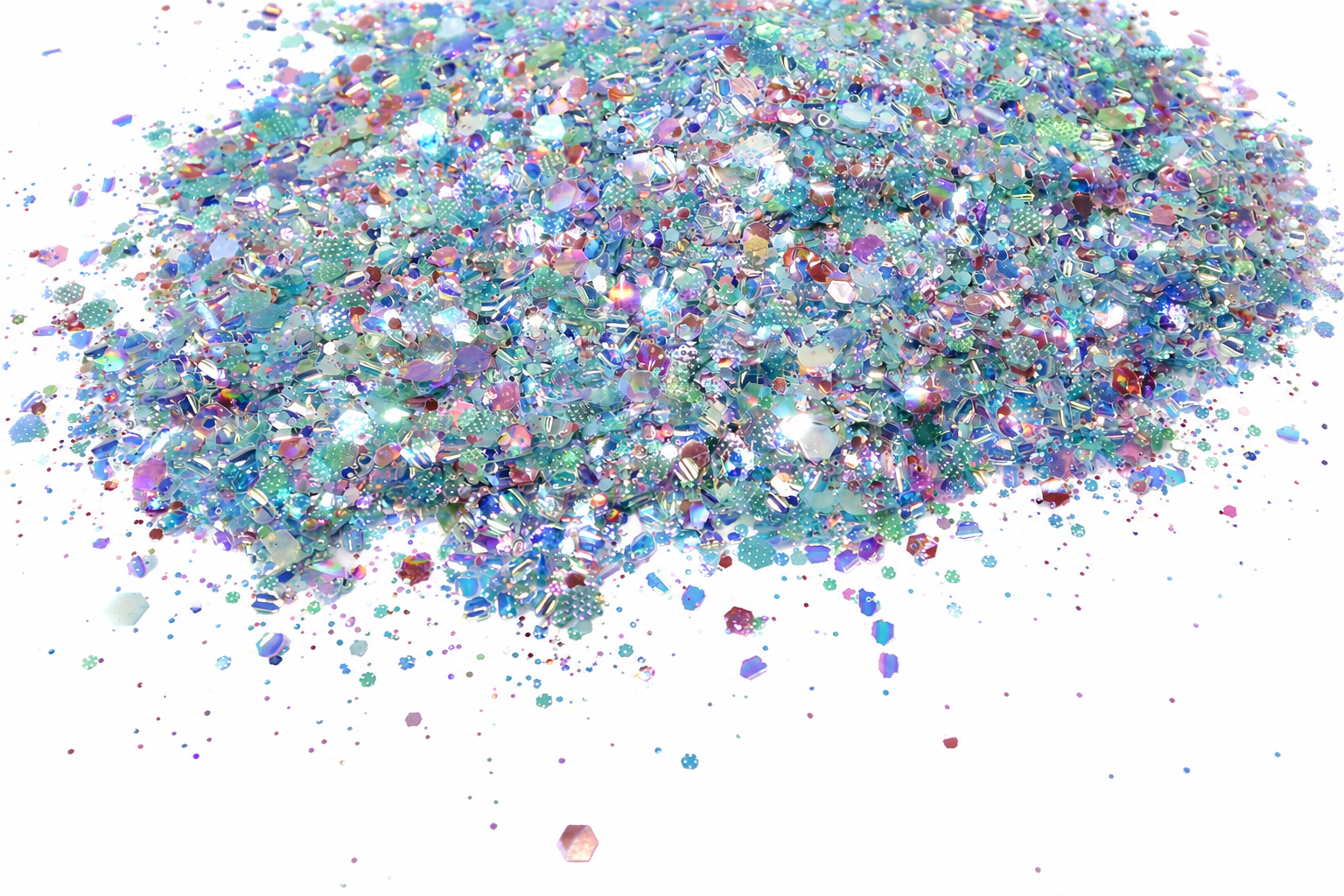 Blue Water Breeze glitter