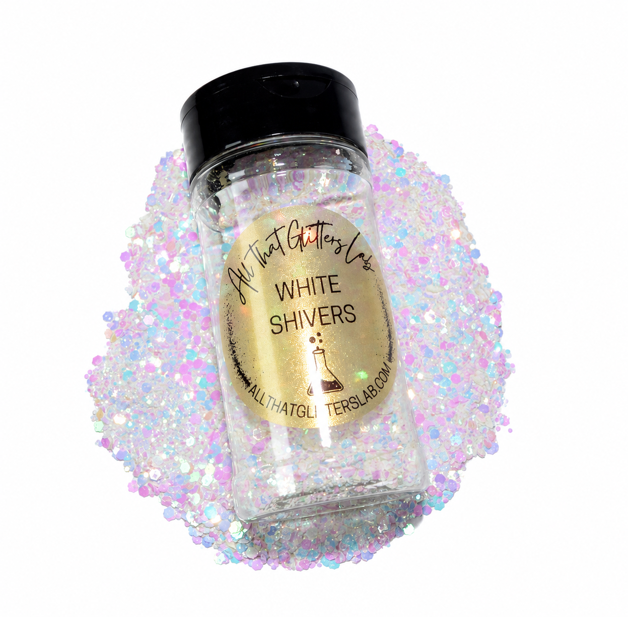 White Shivers glitter