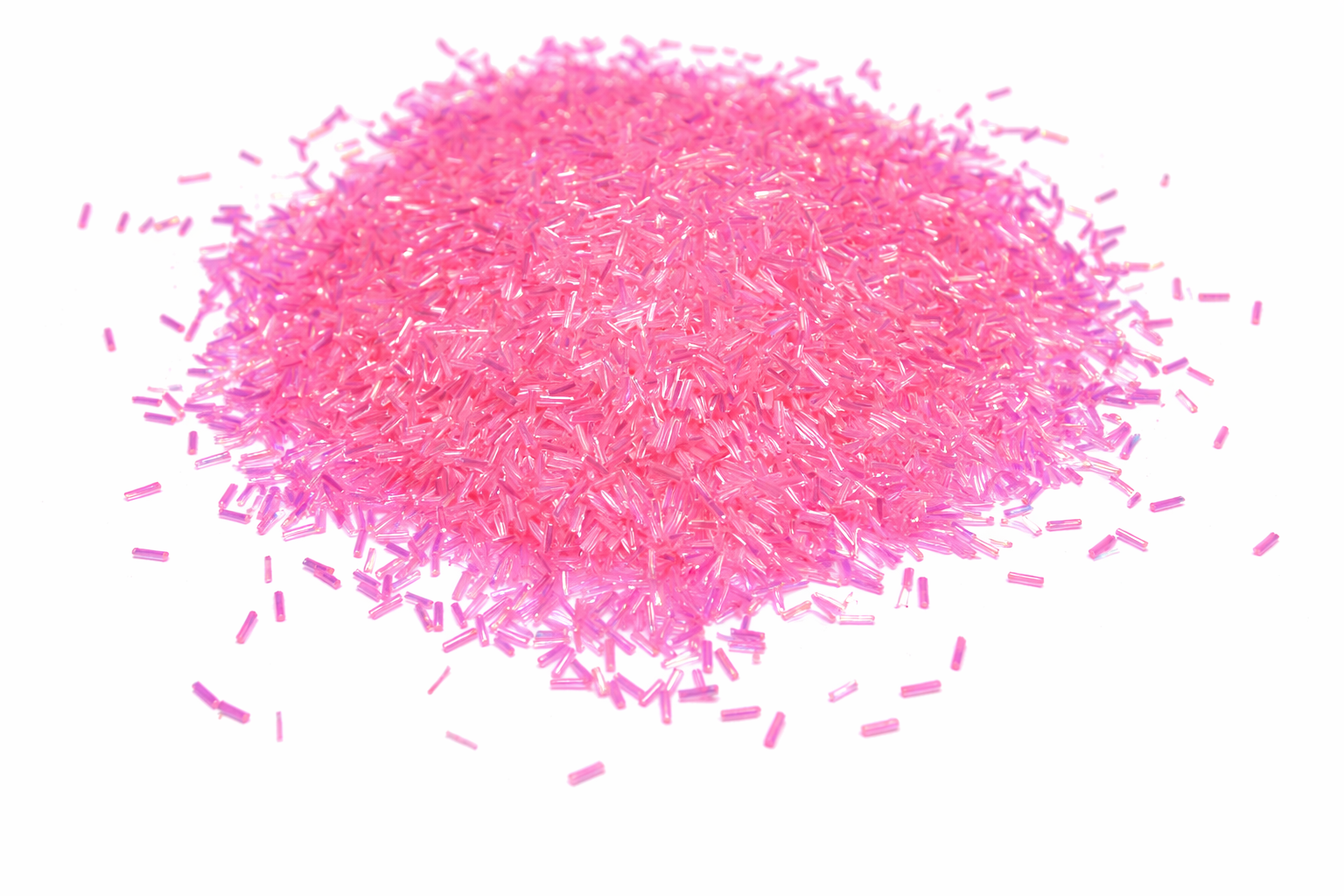Prickly Little Thing pink iridescent chunky mix glitter