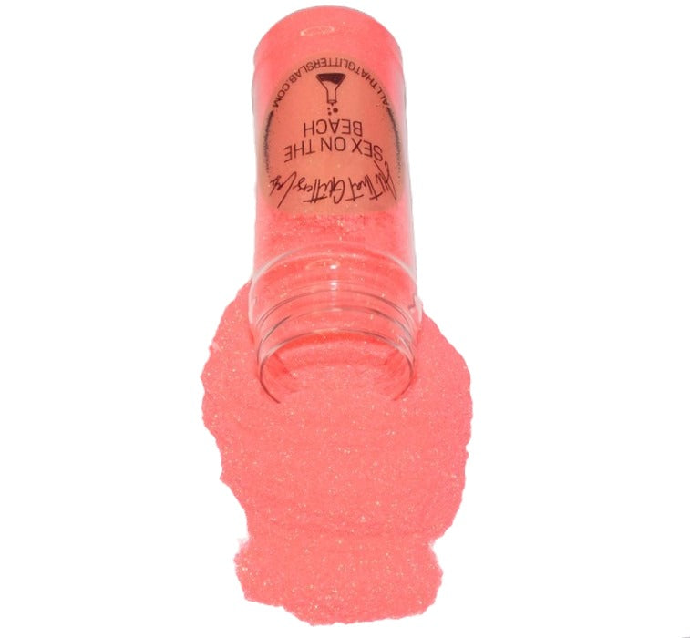 Sex on the Beach orange iridescent fine glitter