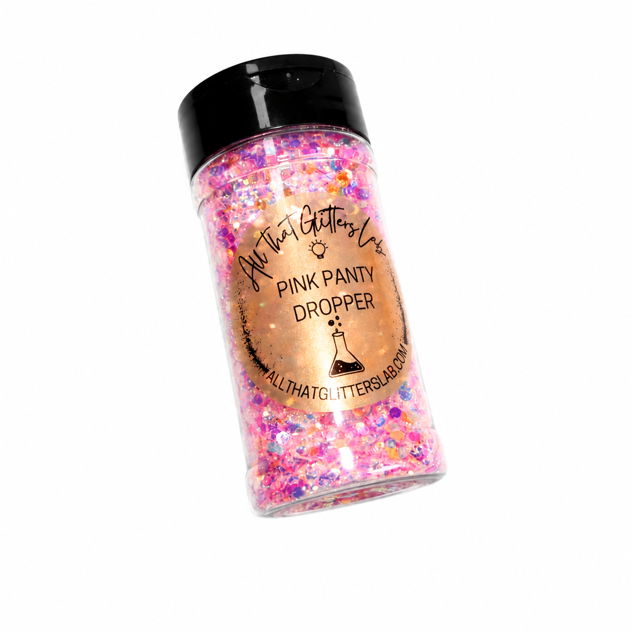 Pink Panty Dropper glitter