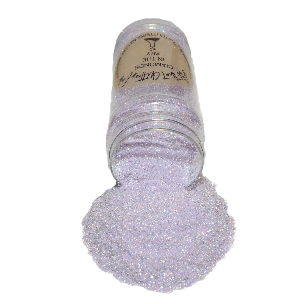Diamonds In The Sky purple iridescent fine glitter