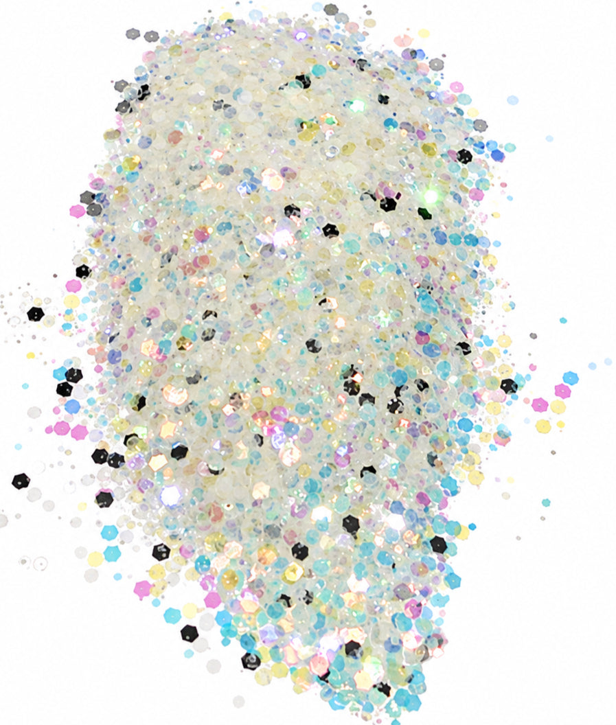 Orgasm glitter