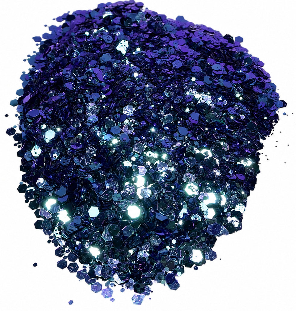 Purple Gecko glitter