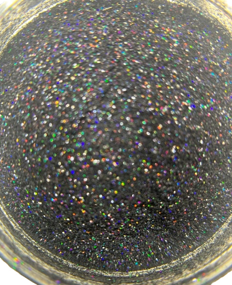 Full Moontini black holographic micro fine glitter