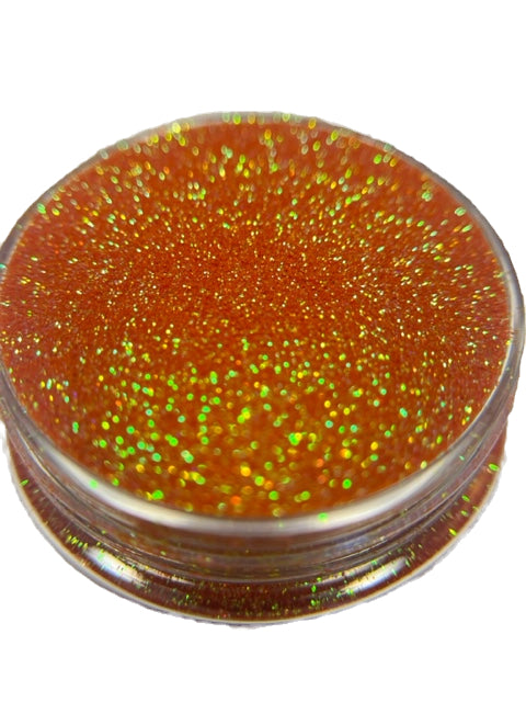 Aruba Ariba orange chameleon micro fine glitter