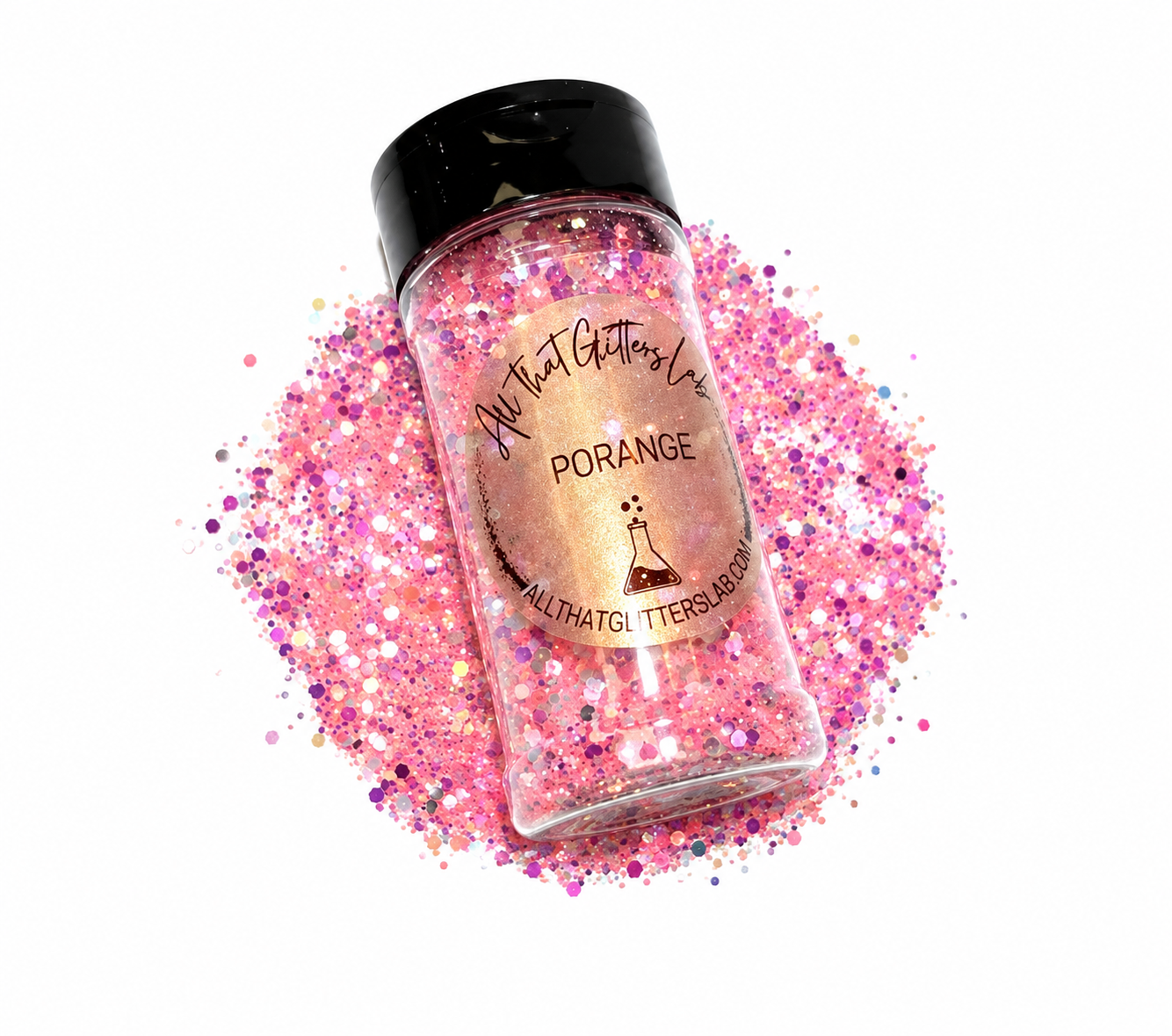 Porange glitter