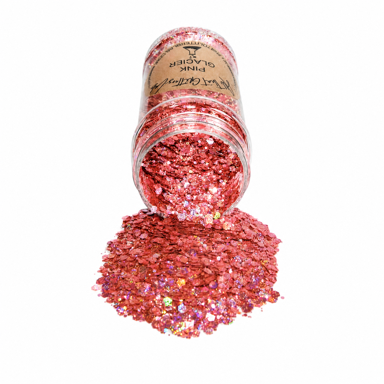 Pink Glacier glitter