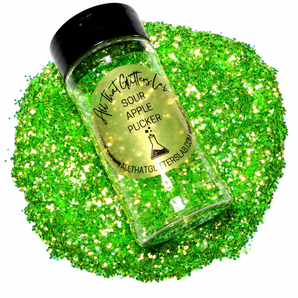 Sour Apple Pucker glitter