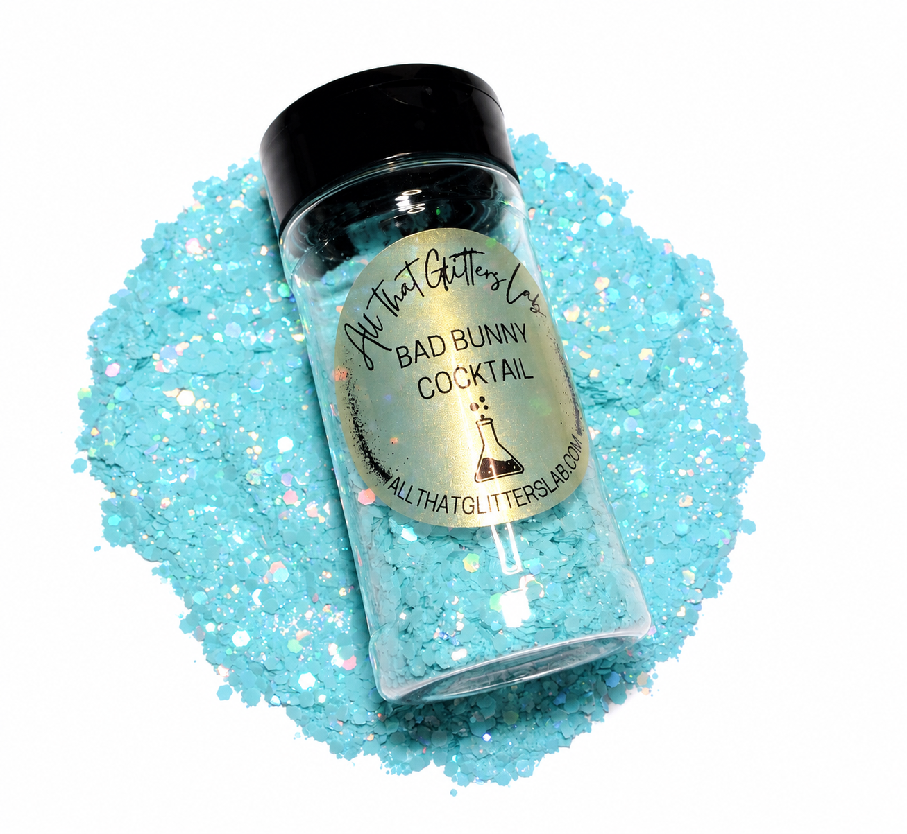 Bad Bunny Cocktail glitter