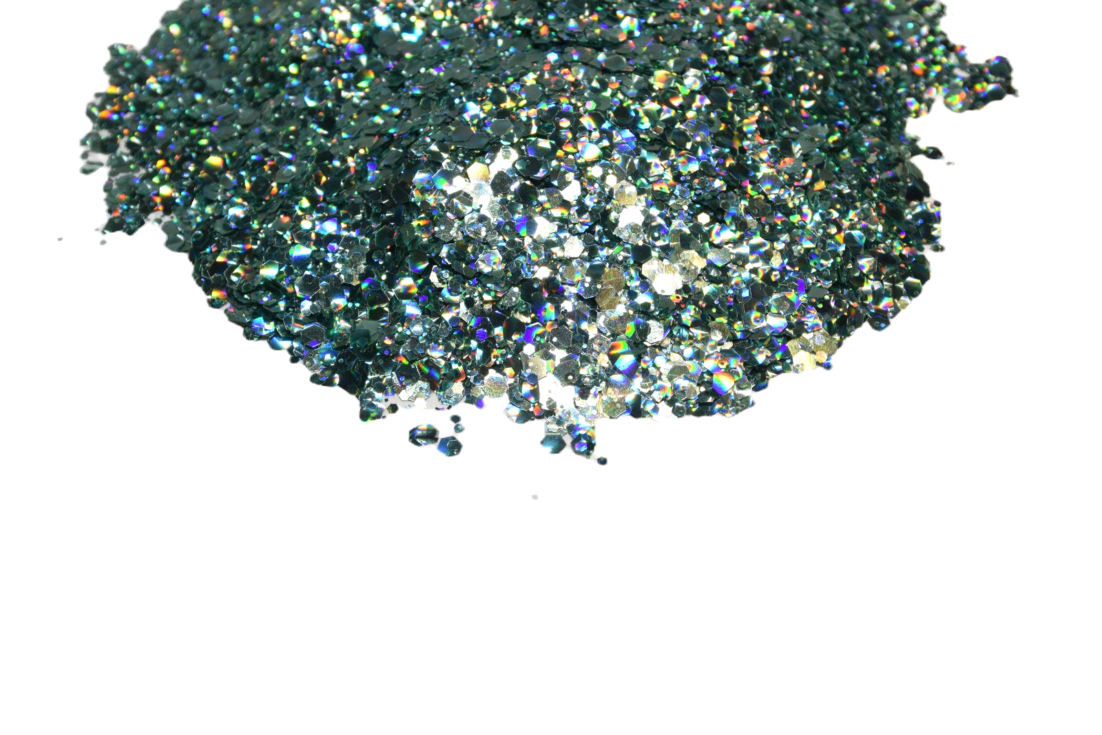 Mint Julep green holographic chunky mix glitter