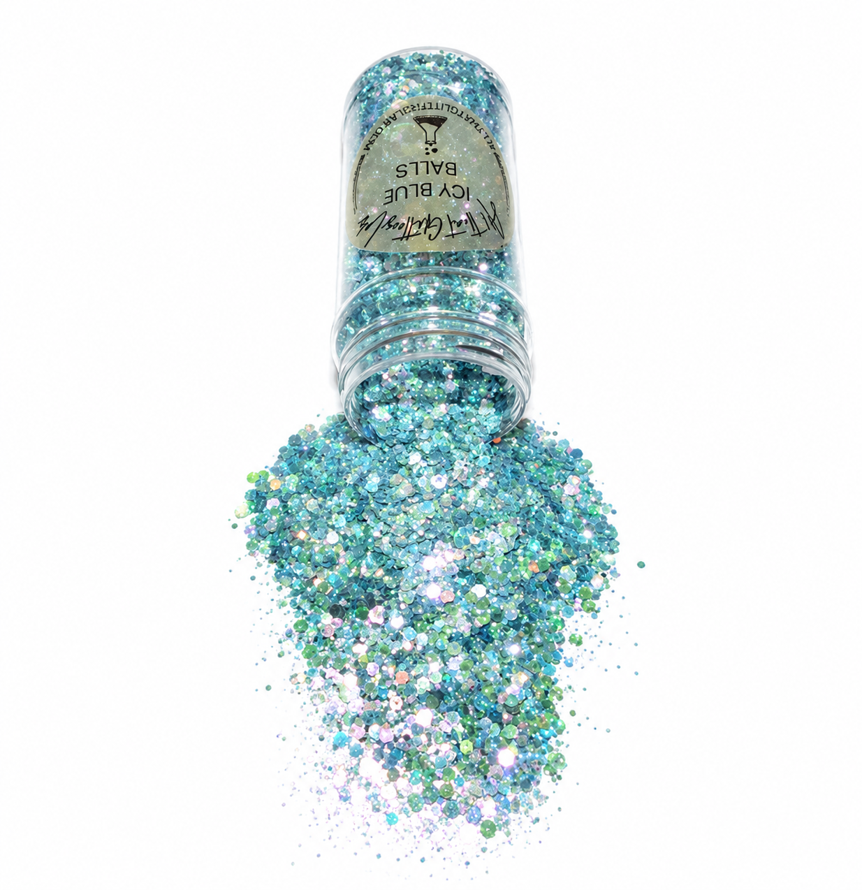 Icy Blue Balls glitter