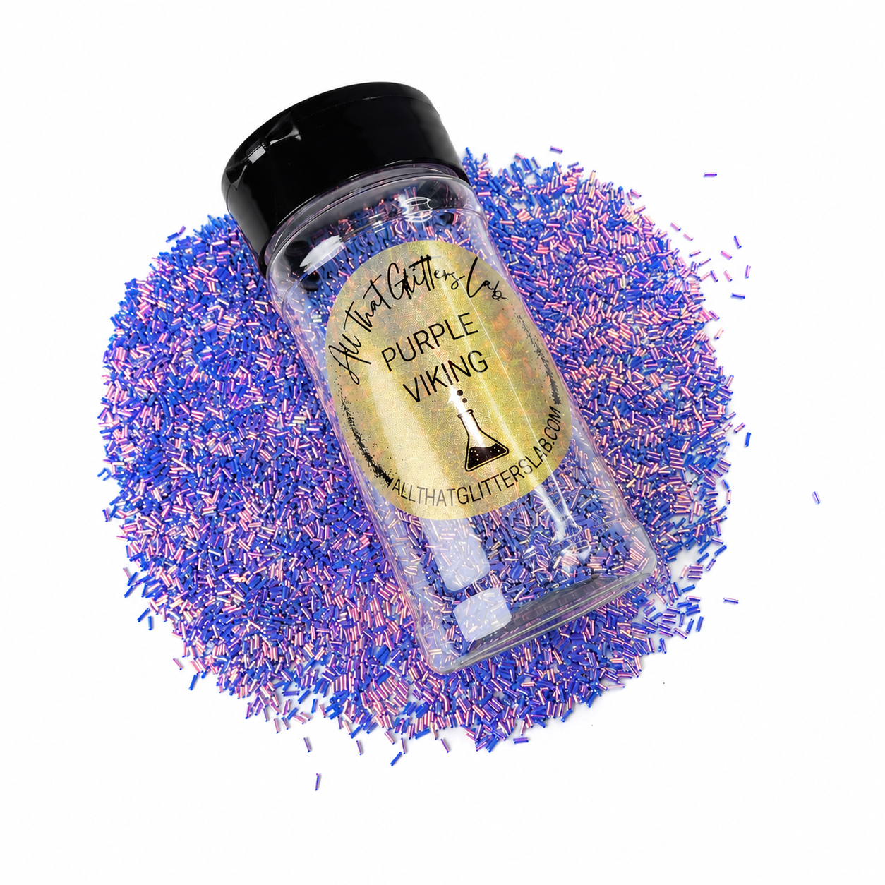 Purple Viking blue chameleon chunky mix glitter