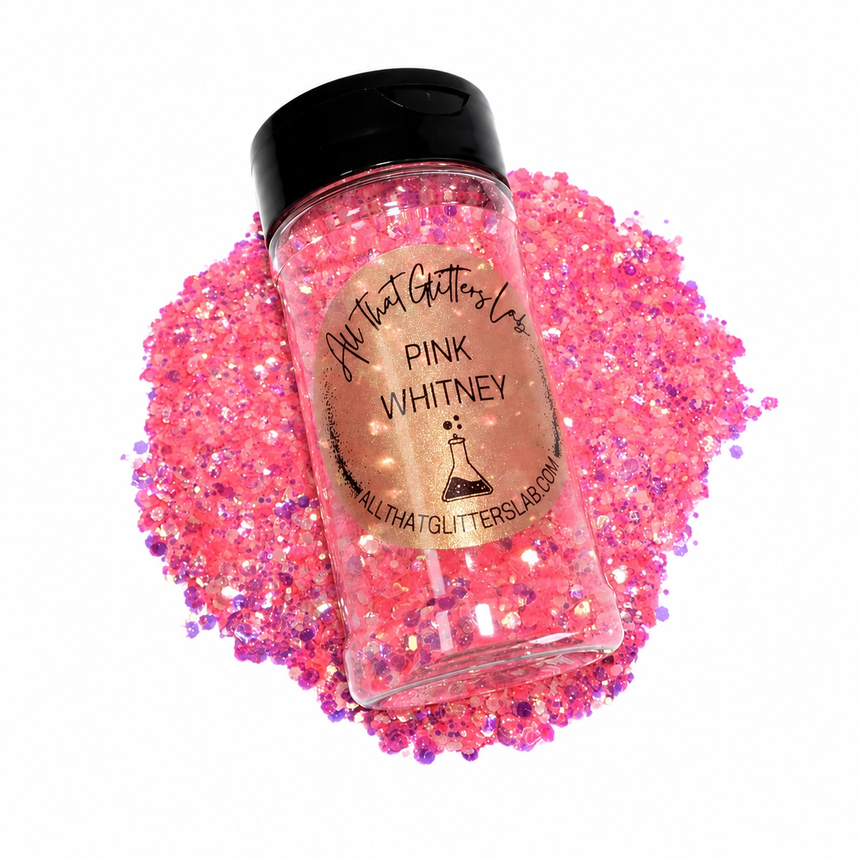 Pink Whitney glitter