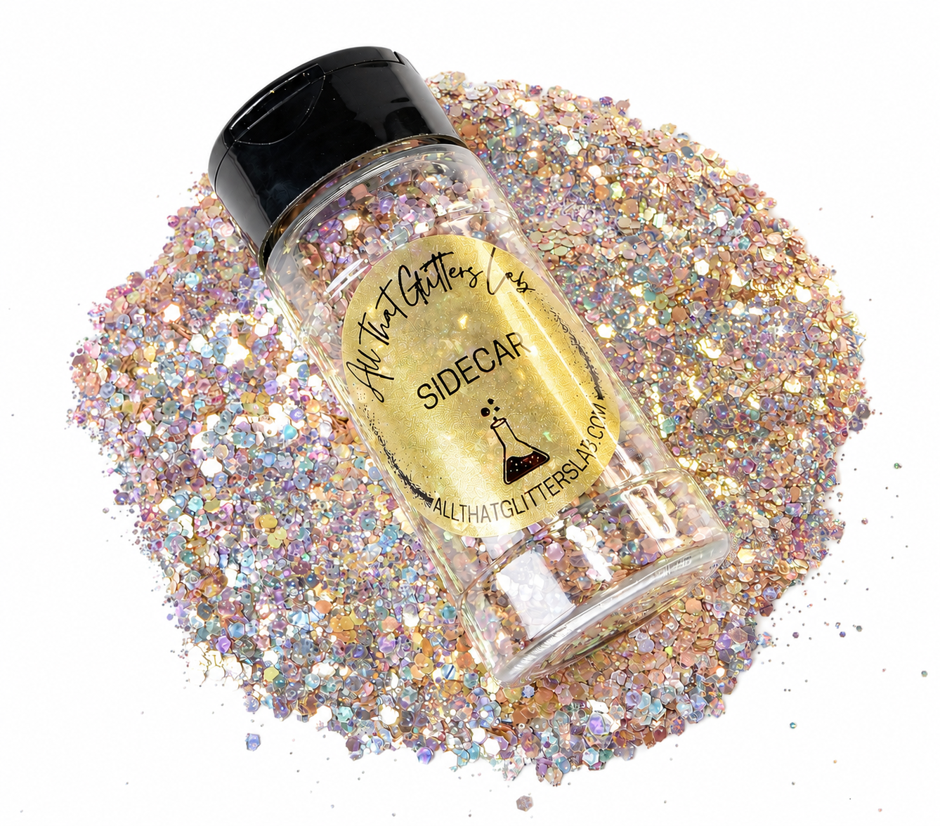 Sidecar glitter