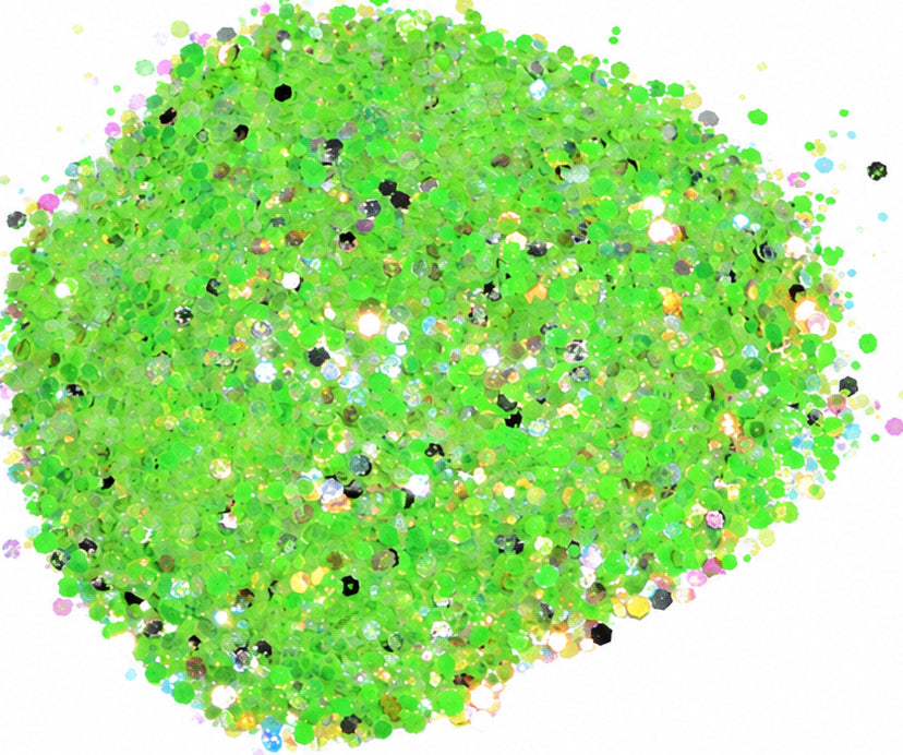 Hammered Hulk glitter