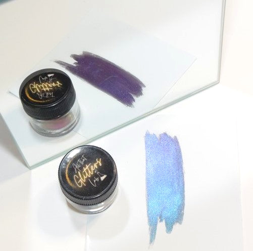 Ultra Violet hypershift pigment & mica glitter
