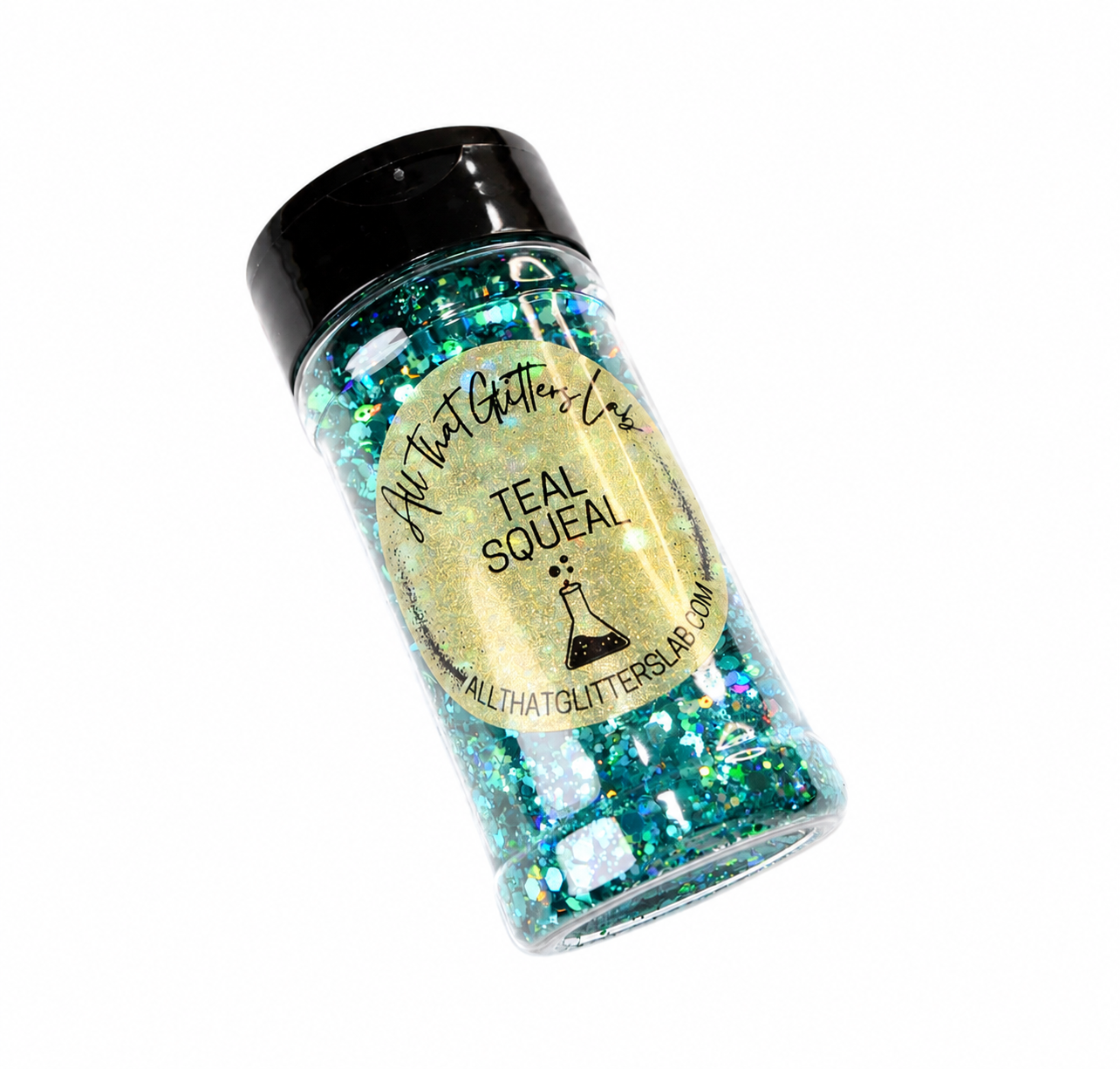 Teal Squeal glitter