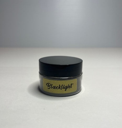 Blacklight glow in the dark pigment & mica glitter