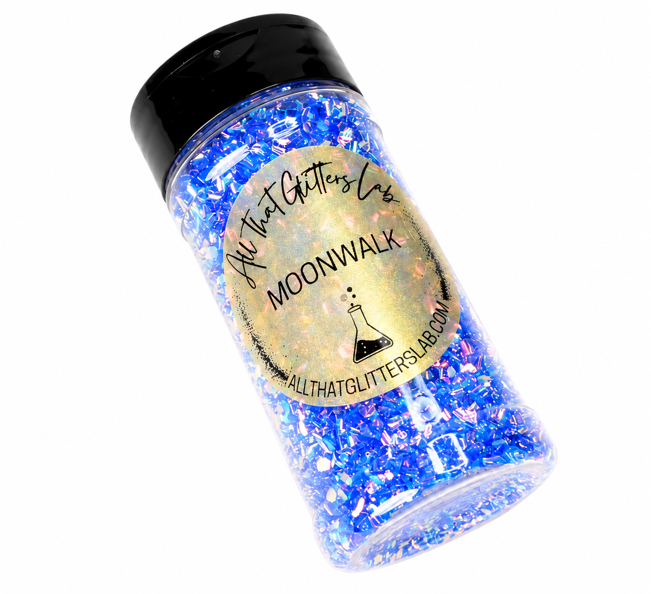 Moonwalk blue iridescent chunky mix glitter