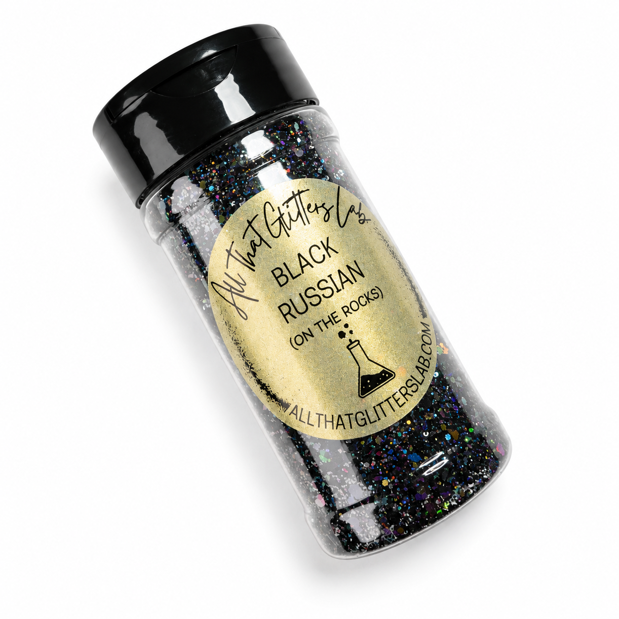 Black Russian (On The Rocks) glitter