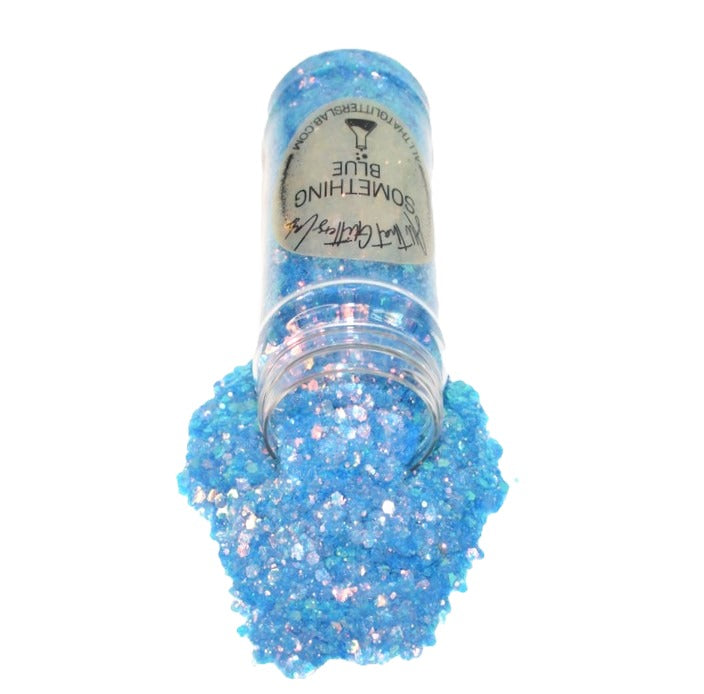 Something Blue blue chunky mix glitter