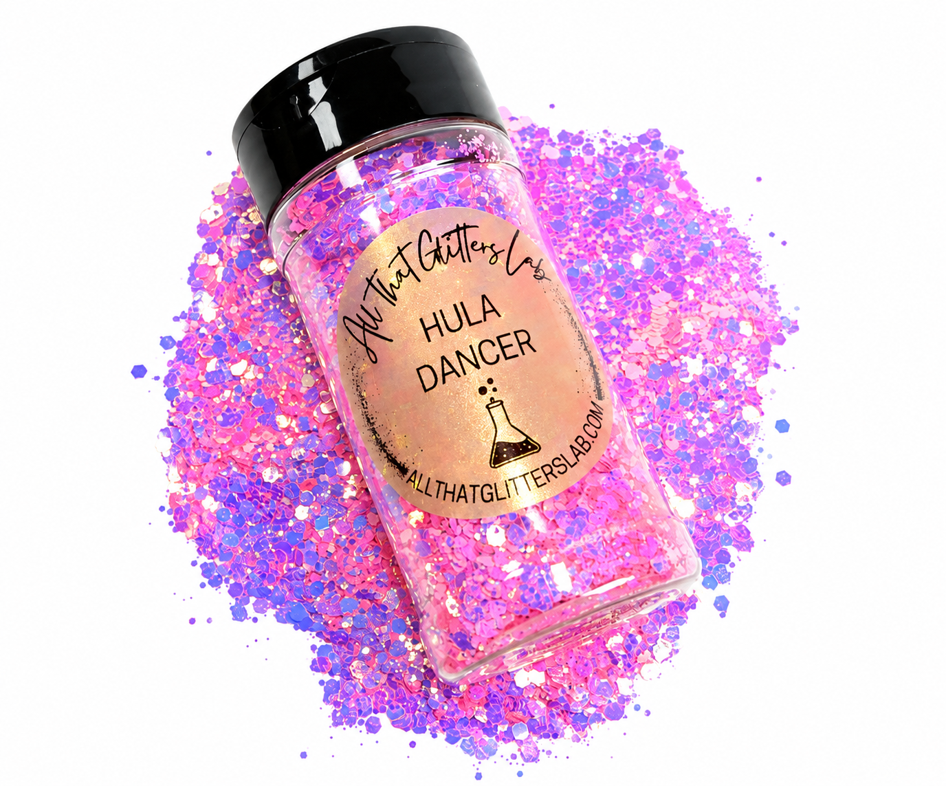 Hula Dancer glitter