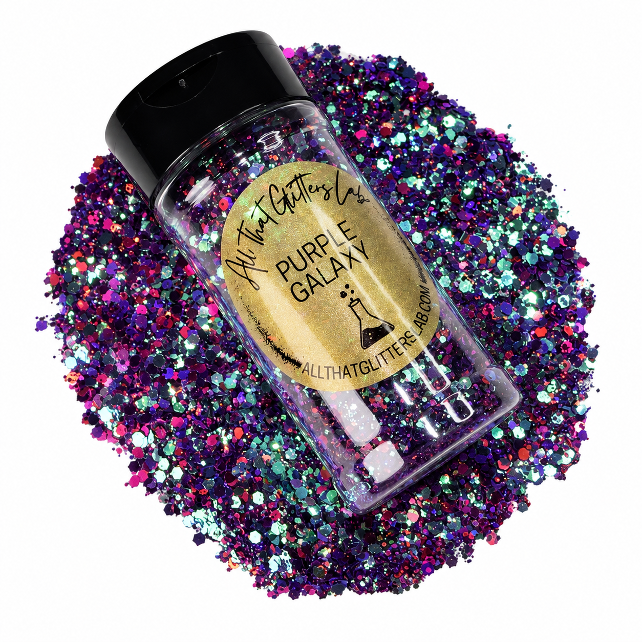 Purple Galaxy glitter