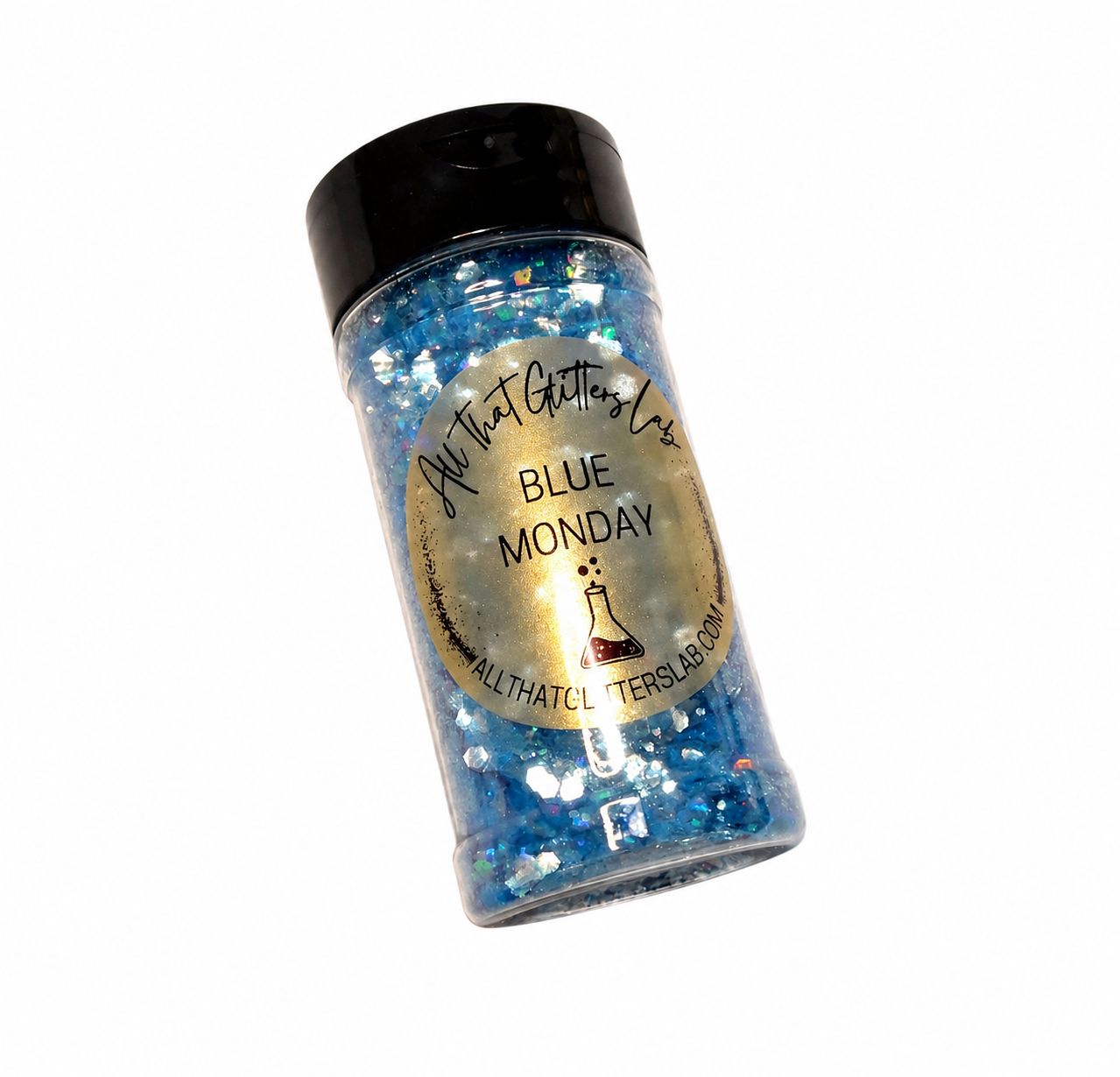 Blue Monday glitter