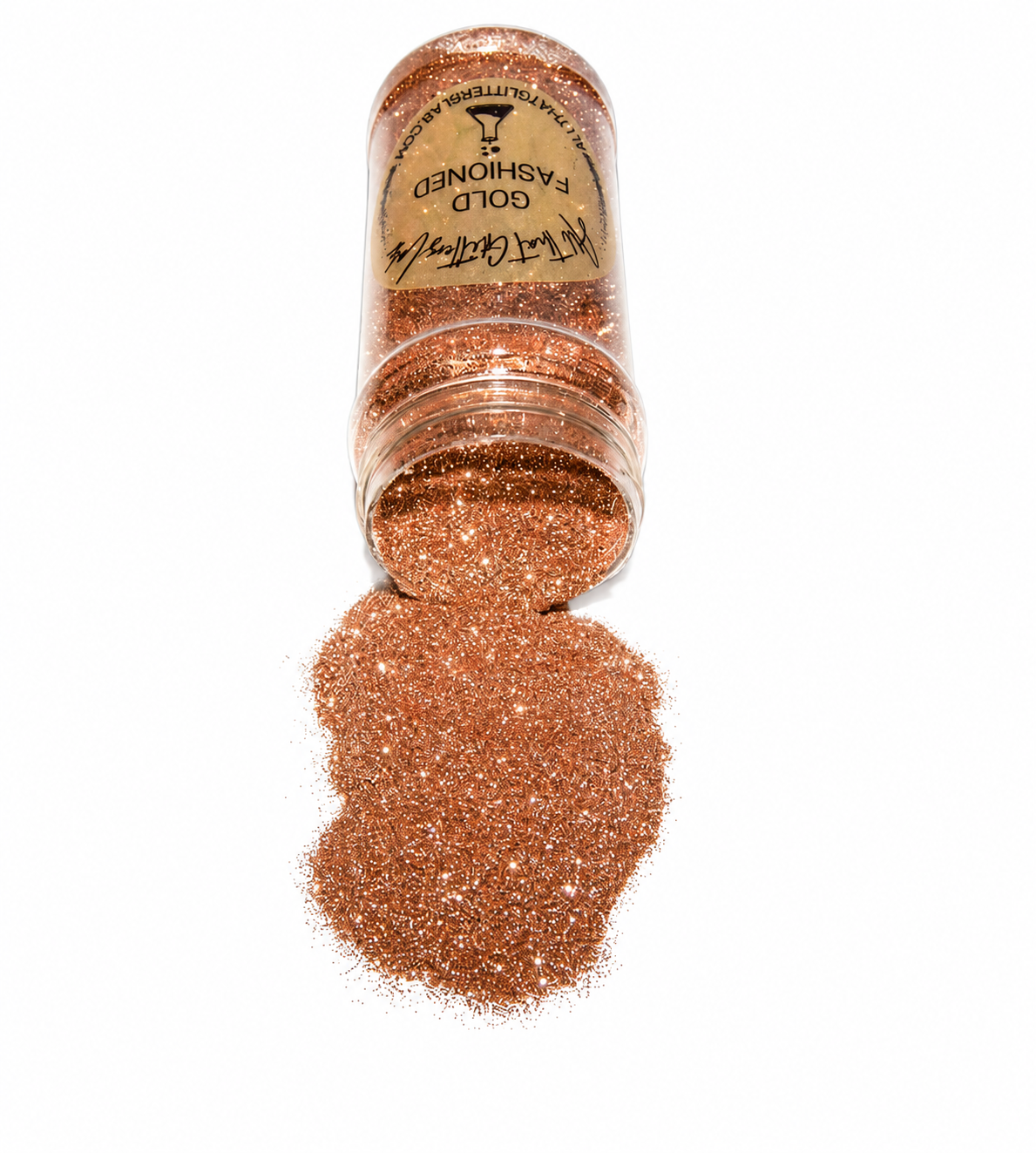 Gold Fashioned glitter