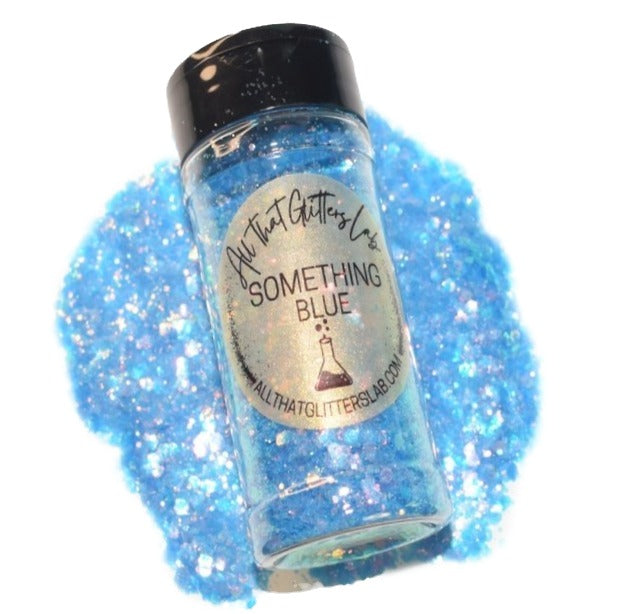 Something Blue blue chunky mix glitter
