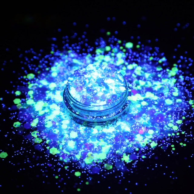 Electric Smurf glitter