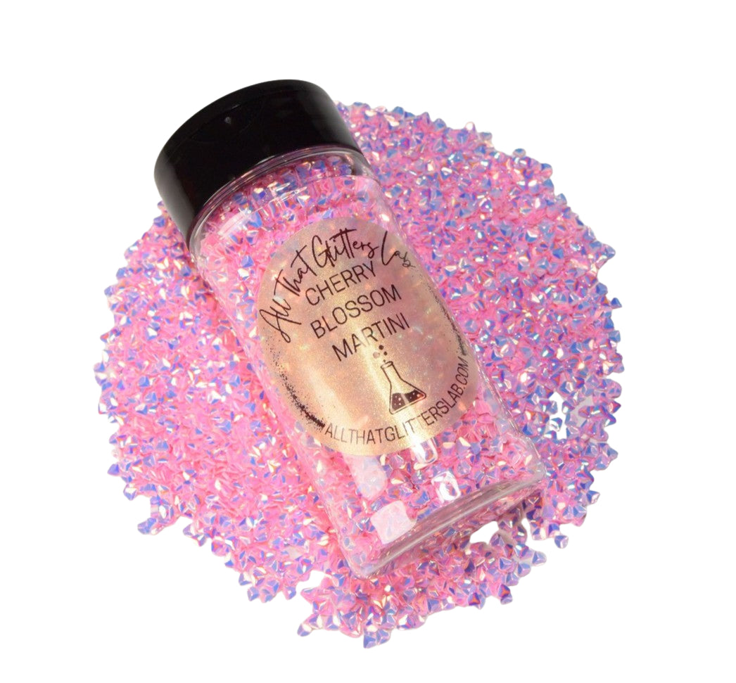 Cherry Blossom Martini pink iridescent glitter