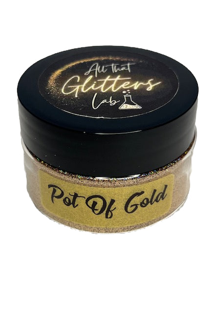 Pot Of Gold gold holographic micro fine glitter