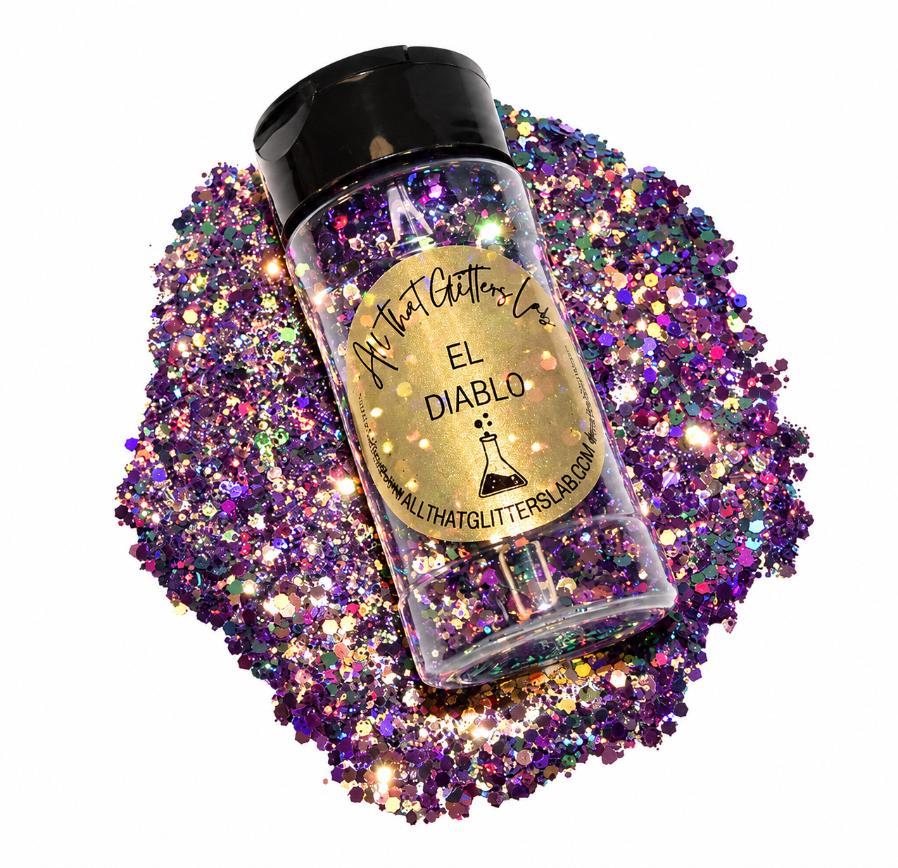 El Diablo glitter