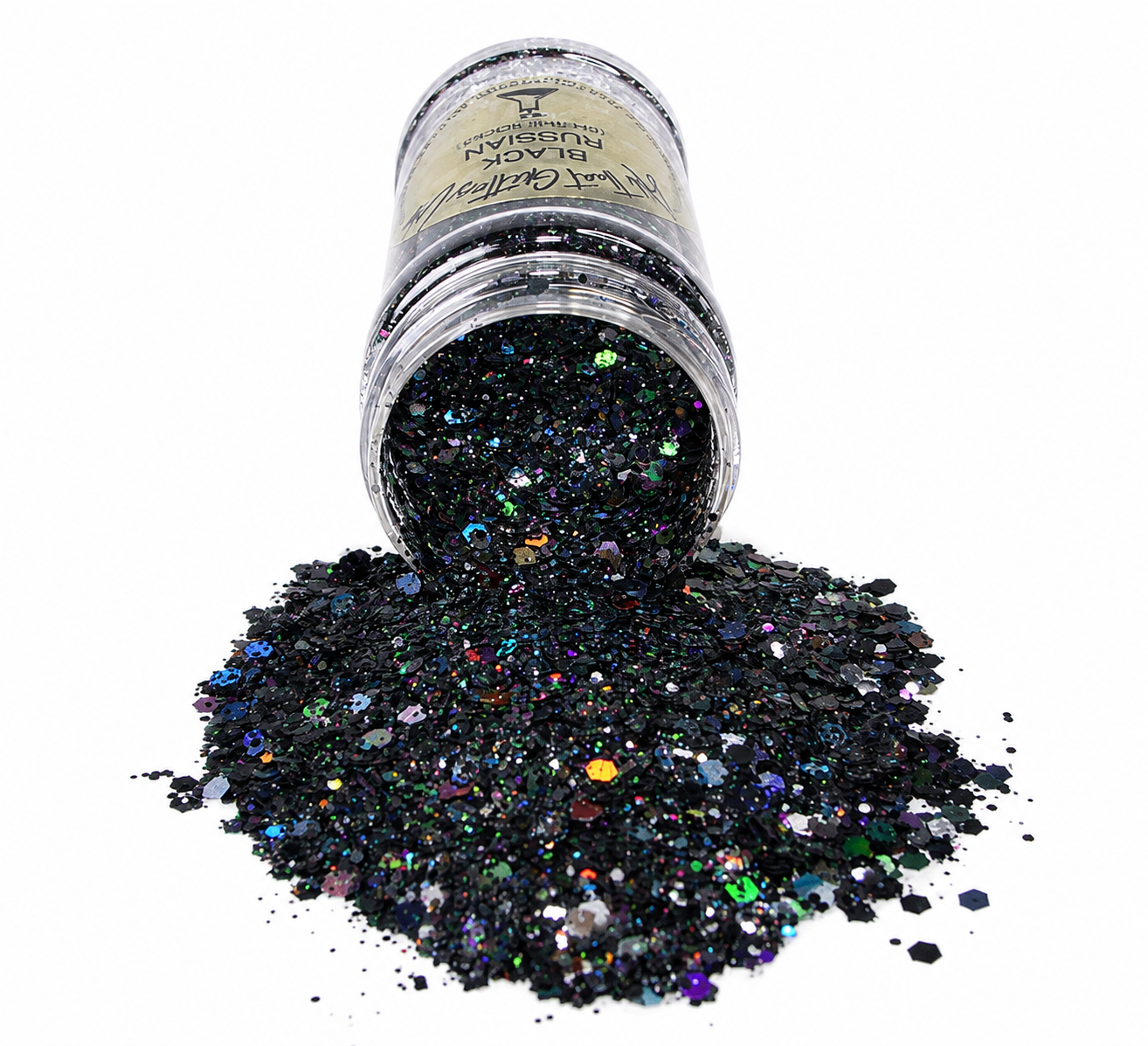 Black Russian (On The Rocks) glitter