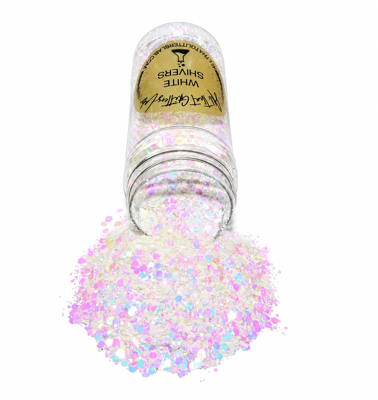 White Shivers glitter