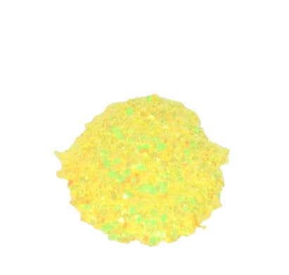 Lemon Drop Martini yellow chameleon chunky mix glitter