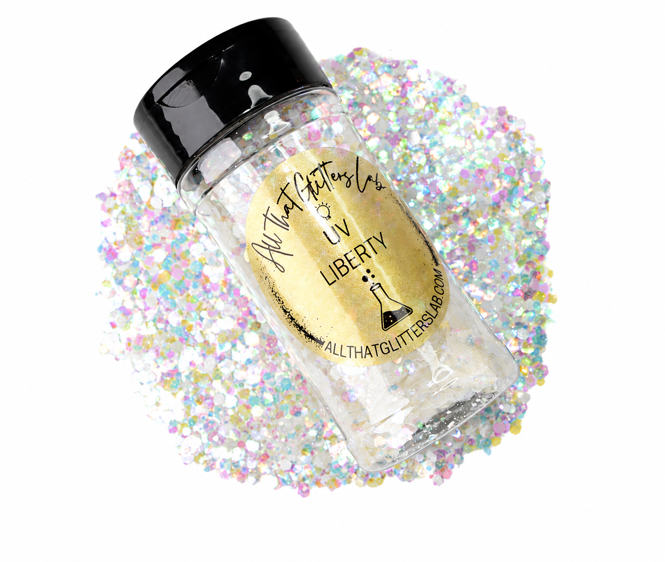 UV Liberty glitter